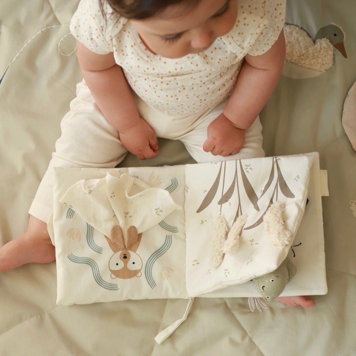 Buy Baby Fabric Book - Tales of the Riverbank | Toys for kids by Learning Bugs UK