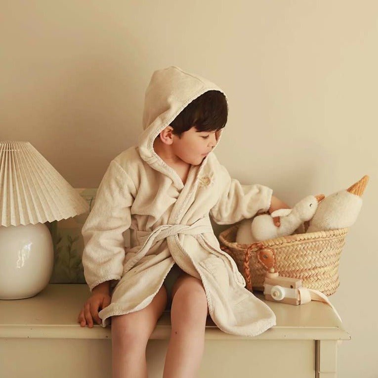 Buy Children's Towelling Robe - Mouse | Towelling for kids by Learning Bugs UK