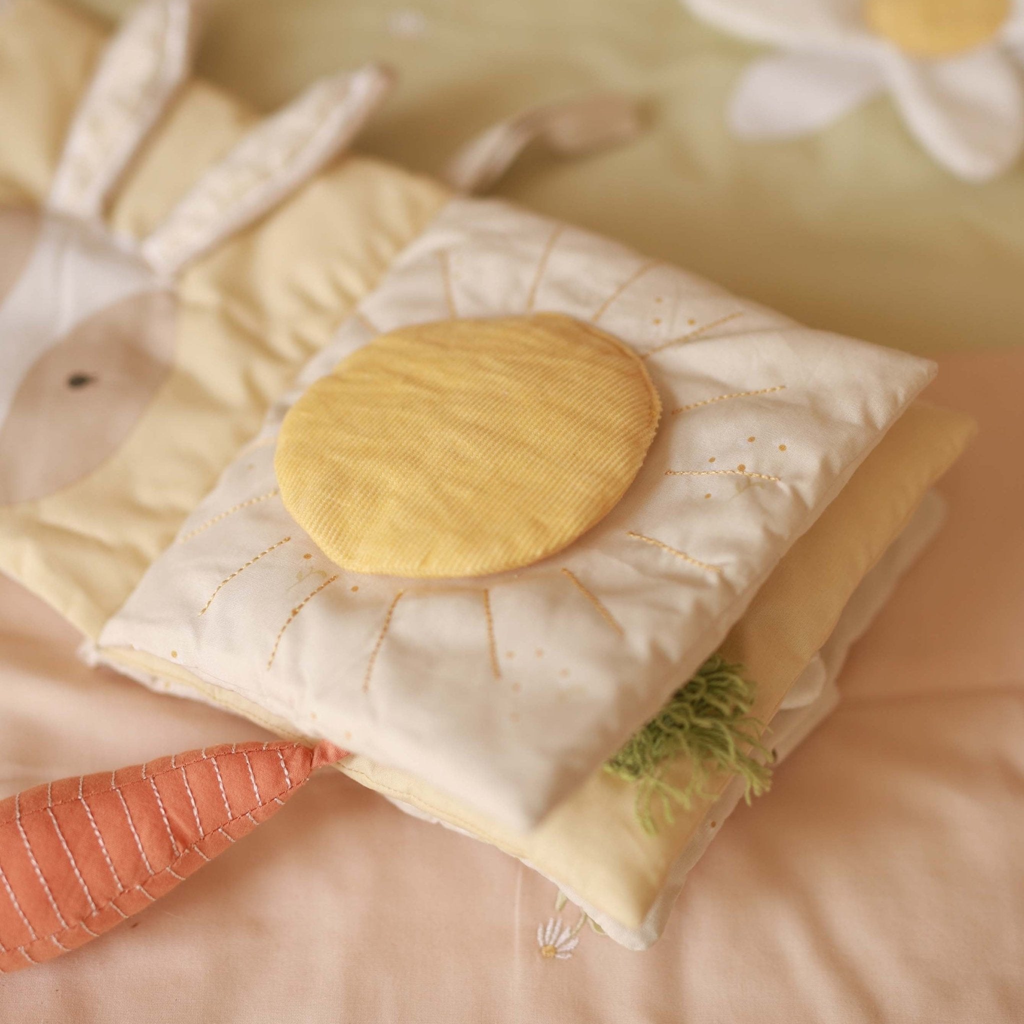 Buy Baby Fabric Book - Bunny Tales | Activity for kids by Learning Bugs UK