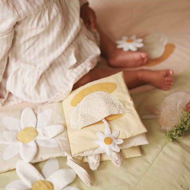 Buy Baby Fabric Book - Bunny Tales | Activity for kids by Learning Bugs UK