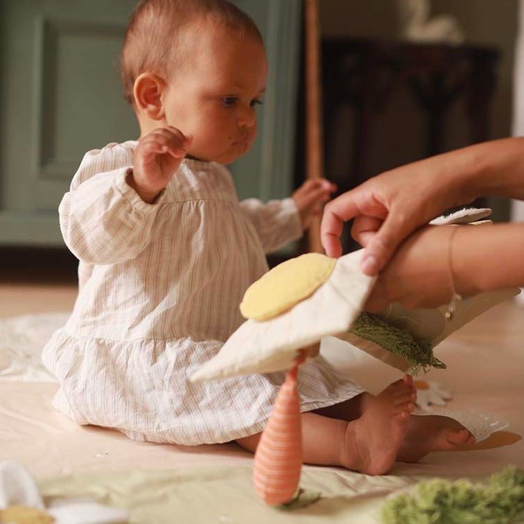 Buy Baby Fabric Book - Bunny Tales | Activity for kids by Learning Bugs UK