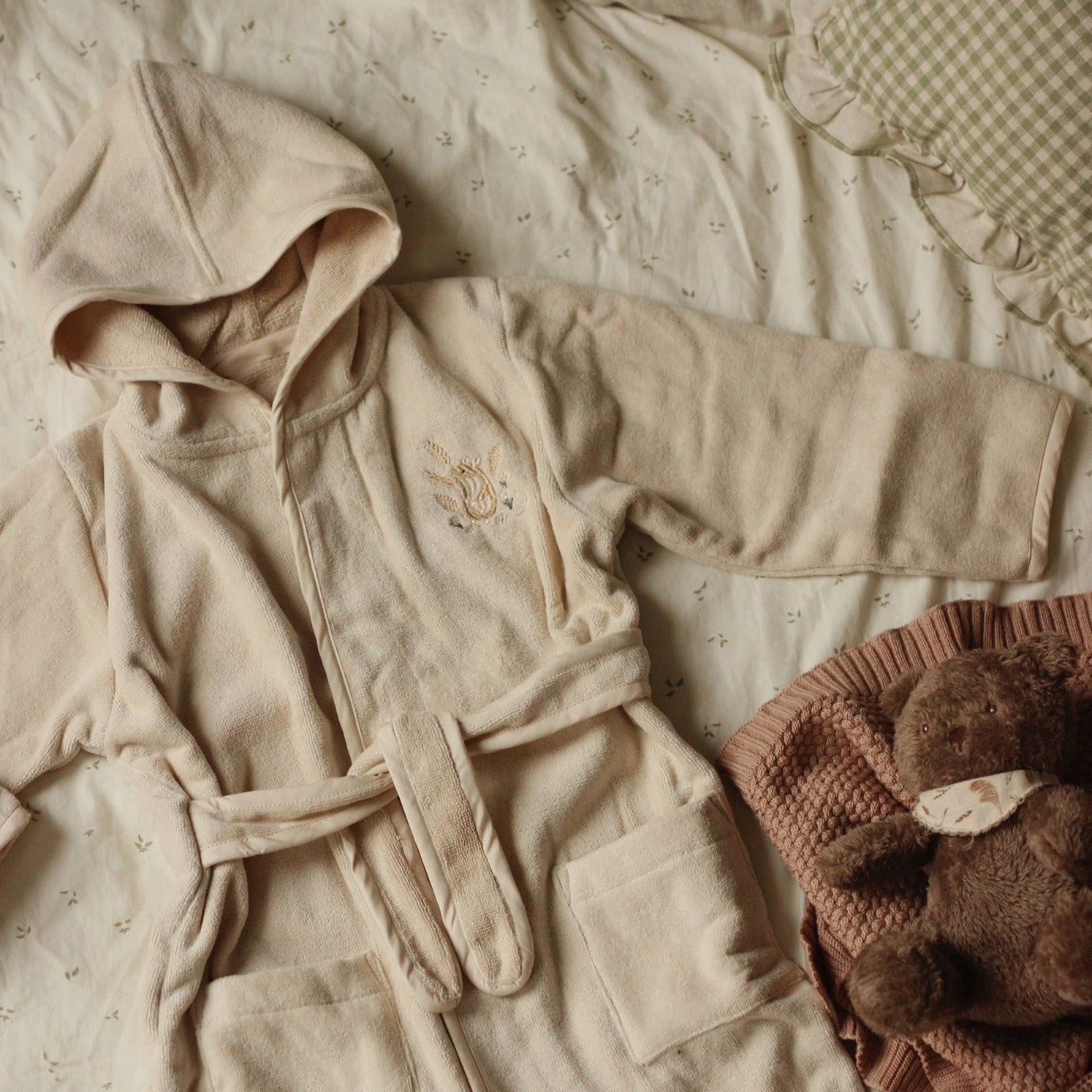 Buy Children's Towelling Robe - Mouse | Towelling for kids by Learning Bugs UK