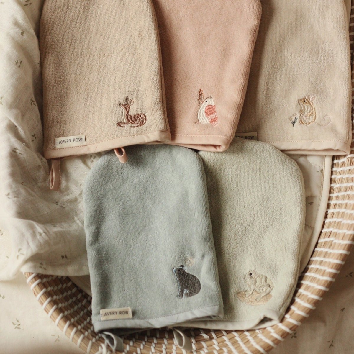 Bath Mitt - Bear – Towelling for children, available at Learning Bugs UK