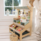 Buy General Stores | Wooden market stall for kids by Learning Bugs UK