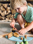 Buy Wild Pines Train Set | Wooden train sets for kids by Learning Bugs UK