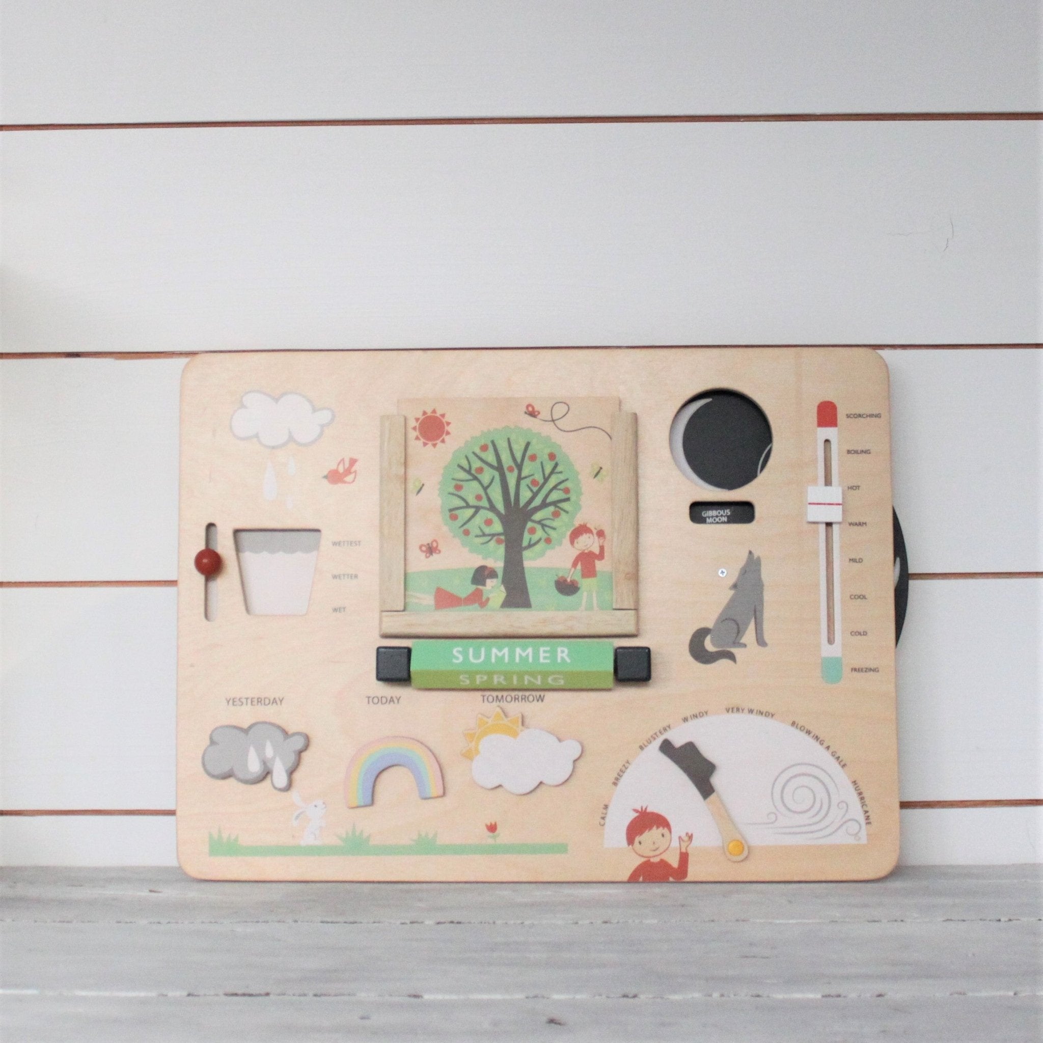 Buy Weather Watch Busy Board | Busy board for kids by Learning Bugs UK