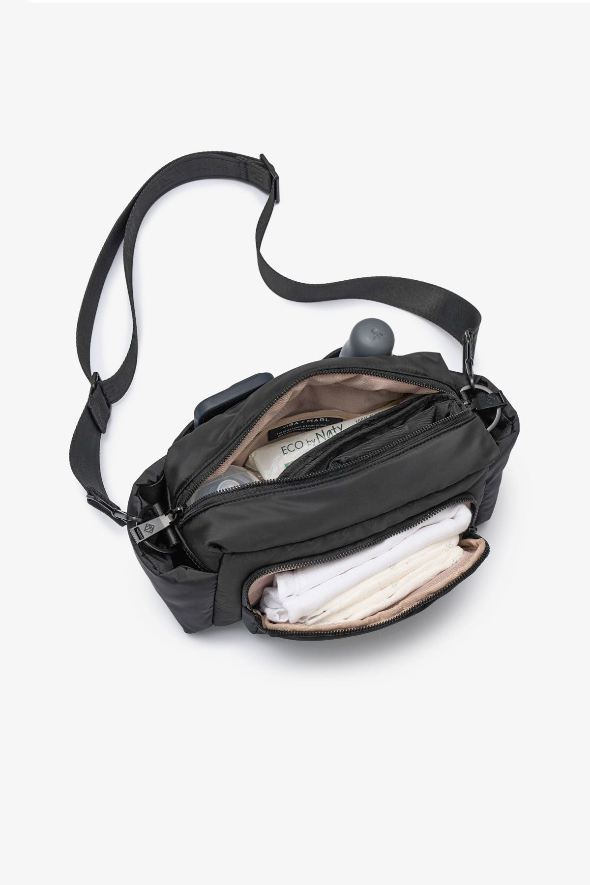 Buy Inka Buggy Organiser Black Woven | Buggy Organiser for kids by Learning Bugs UK