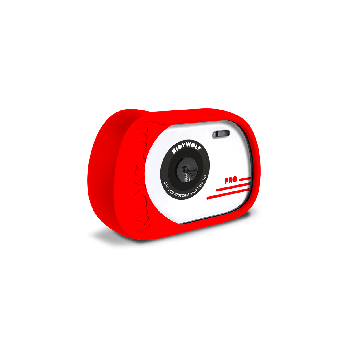 KIDYCAM PRO Waterproof and Shockproof Digital Camera Red – Photos & Video for children, available at Learning Bugs UK