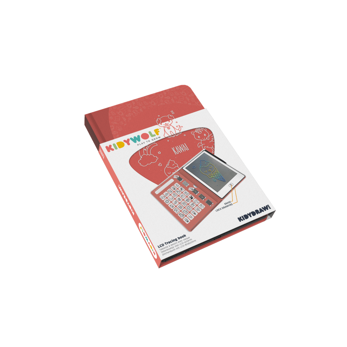 KIDYDRAW MINI LCD Drawing Tablet Kawaii – Creativity & Learning for children, available at Learning Bugs UK