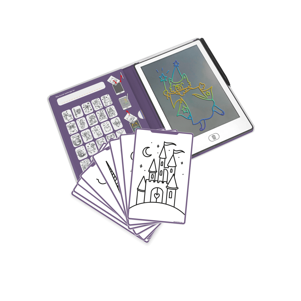 KIDYDRAW MINI LCD Drawing Tablet Once Upon a Time – Creativity & Learning for children, available at Learning Bugs UK