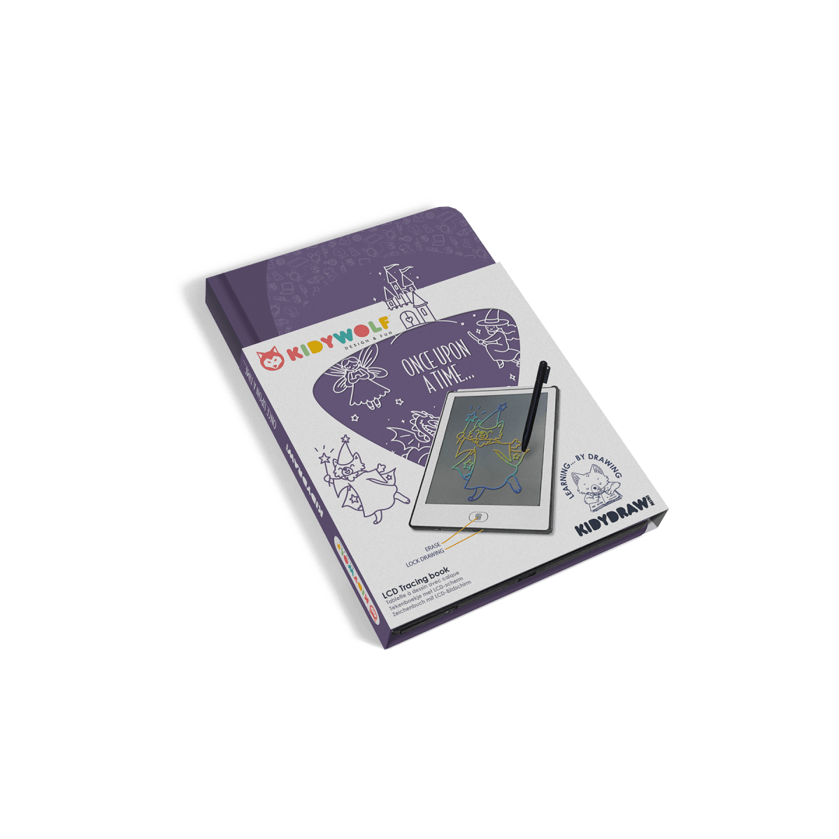 KIDYDRAW MINI LCD Drawing Tablet Once Upon a Time – Creativity & Learning for children, available at Learning Bugs UK