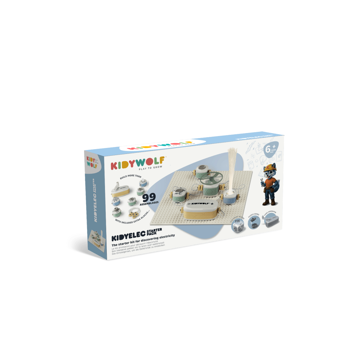 KIDYELEC My First Electrical Kit Starter Pack – Exploration & Discovery for children, available at Learning Bugs UK