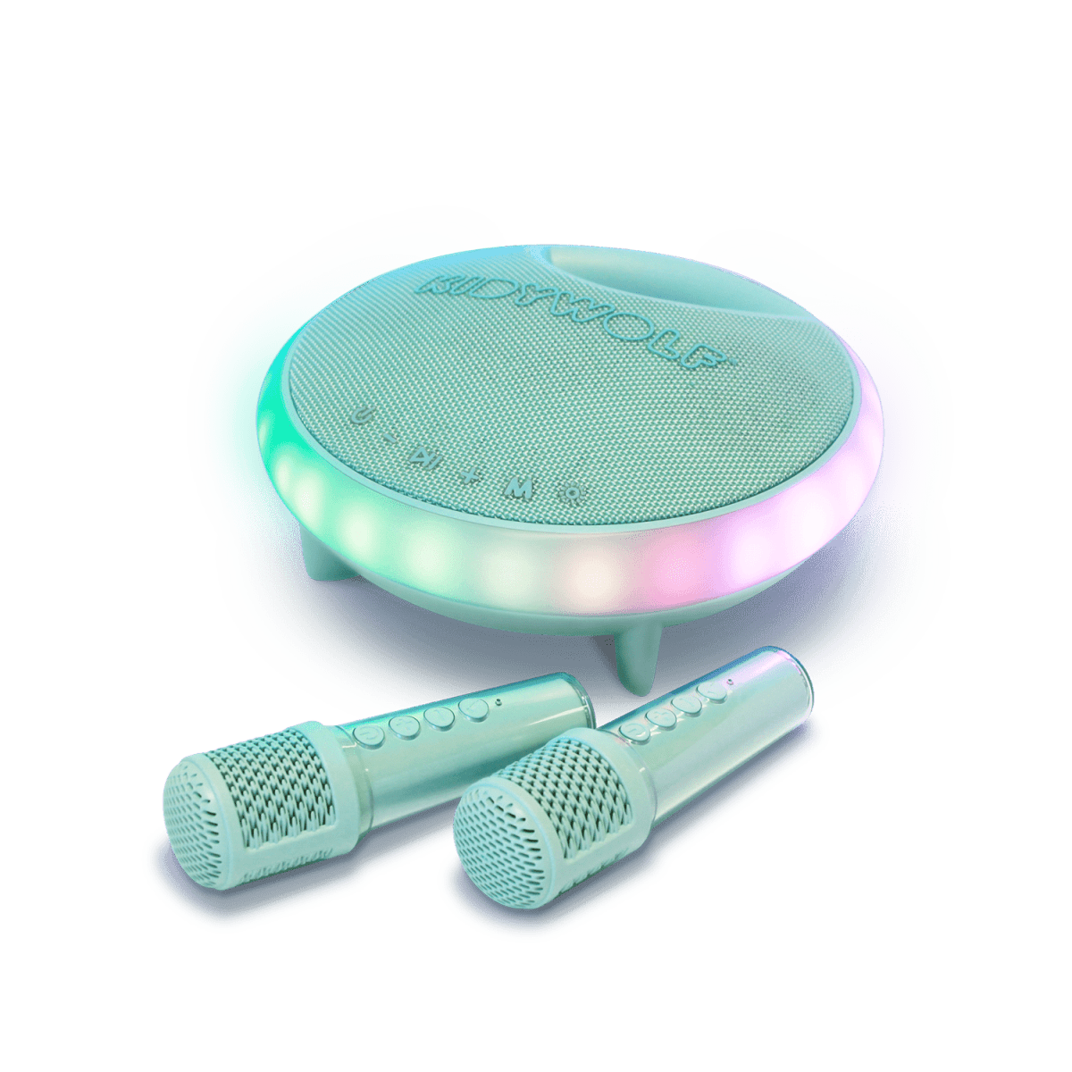 KIDYKARAOKE Portable Karaoke Speaker Green – Music & Sound for children, available at Learning Bugs UK