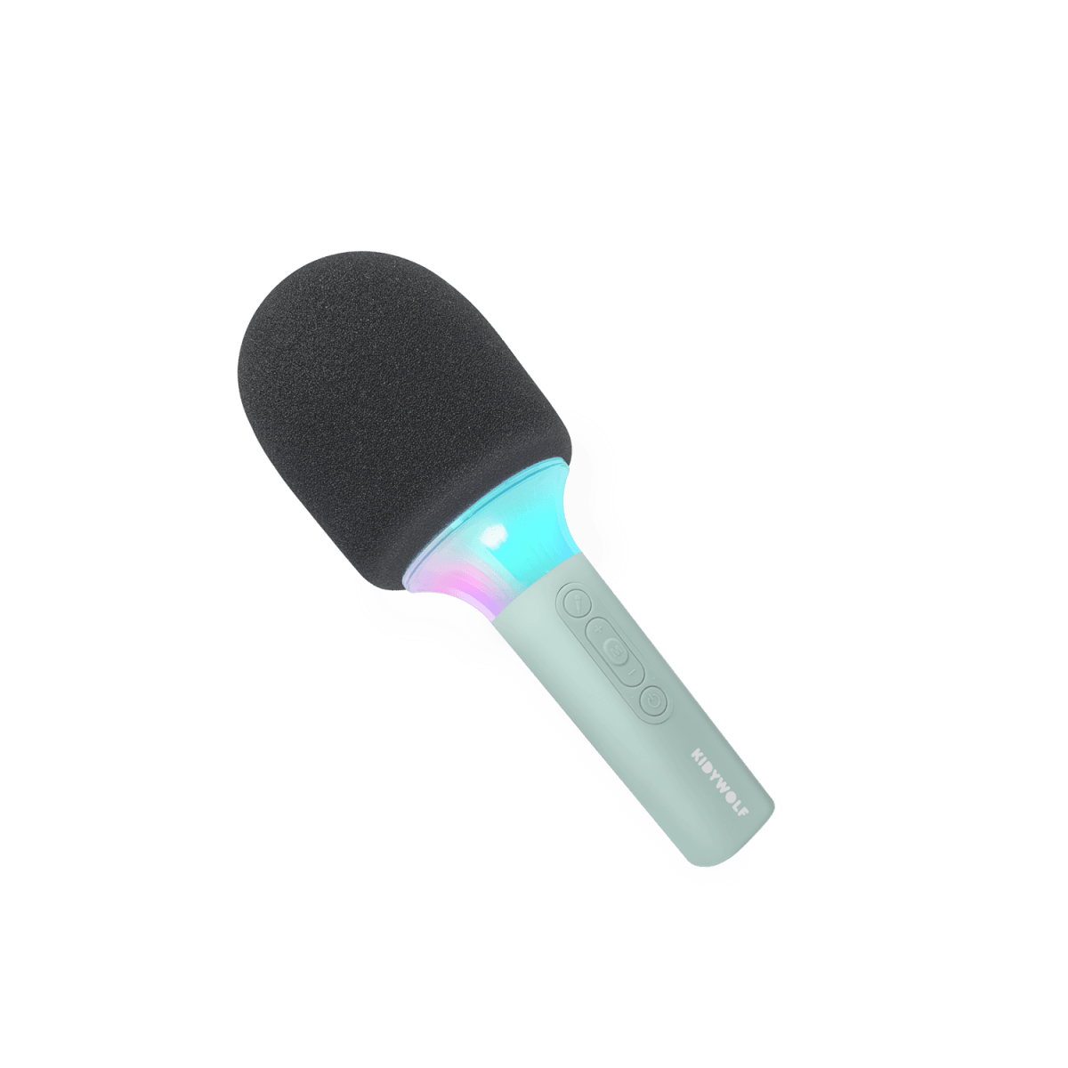 KIDYMIC All-in-One Karaoke Mic Green – Music & Sound for children, available at Learning Bugs UK