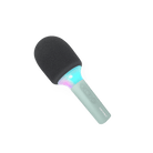 KIDYMIC All-in-One Karaoke Mic Green – Music & Sound for children, available at Learning Bugs UK