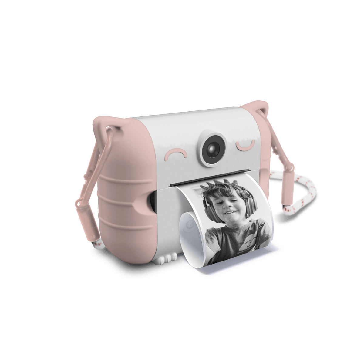 KIDYPRINT Instant Thermal Printing Camera Pink – Photos & Video for children, available at Learning Bugs UK