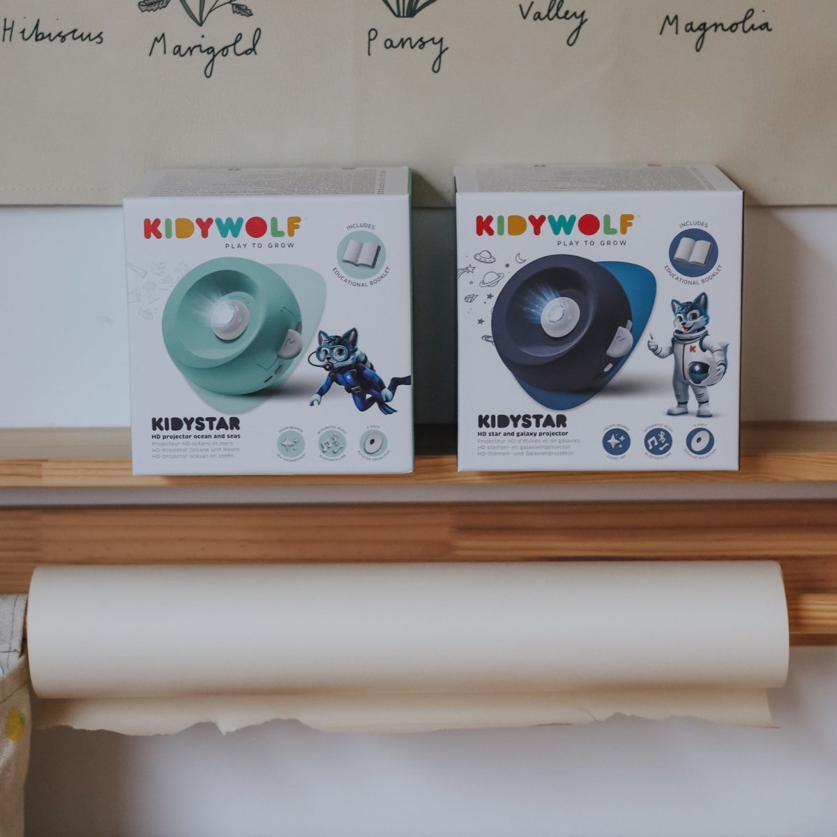 KIDYSTAR Planetarium Projector Navy – Creativity & Learning for children, available at Learning Bugs UK