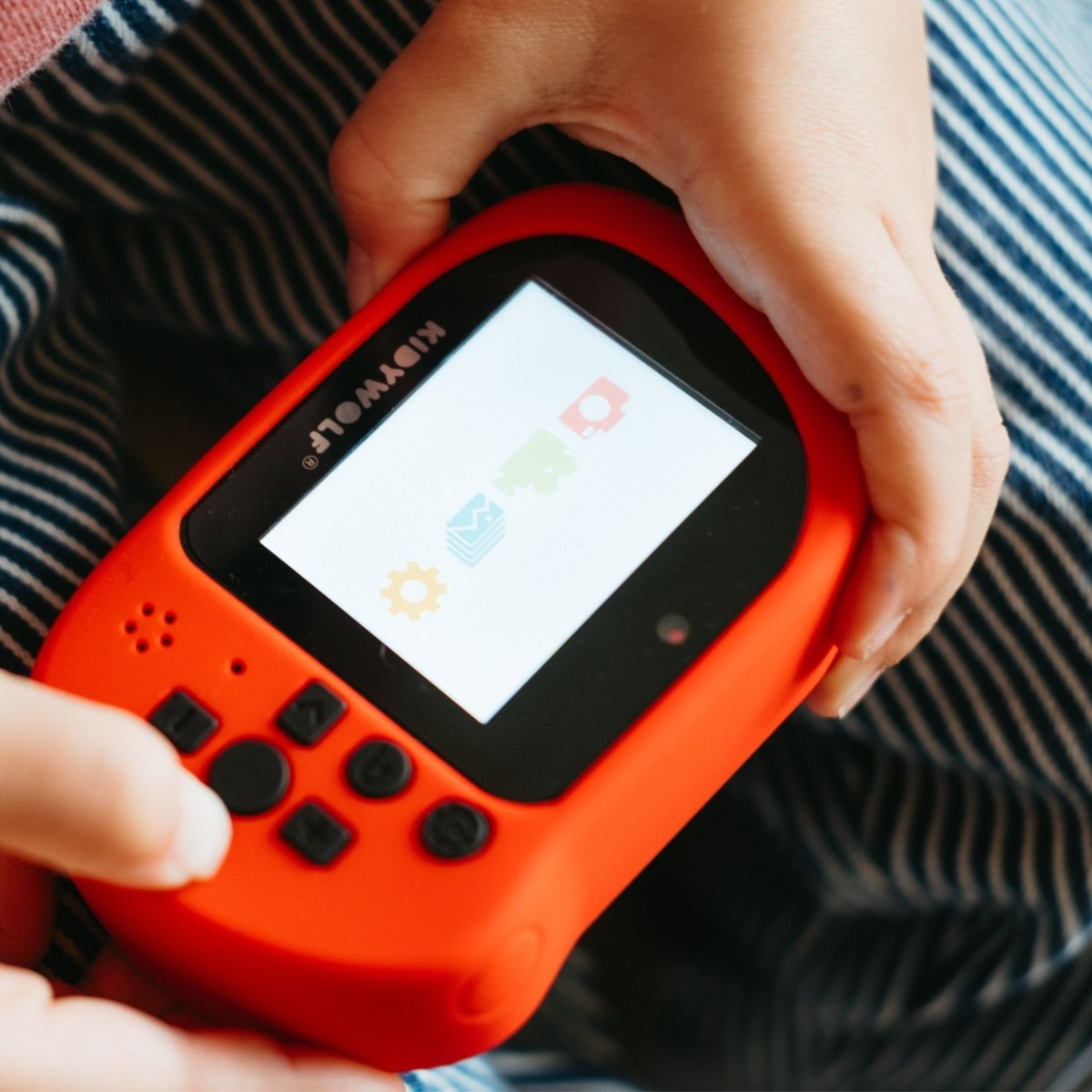 KIDYCAM PRO Waterproof and Shockproof Digital Camera Red – Photos & Video for children, available at Learning Bugs UK