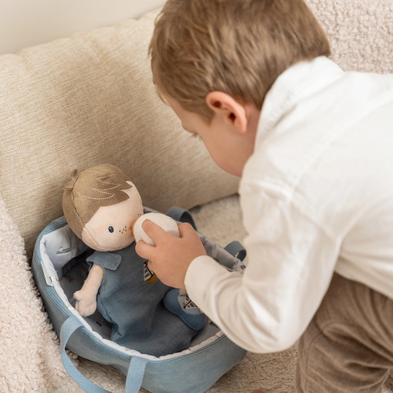 Buy Little Dutch Baby Doll Jim Set | for kids by Learning Bugs UK