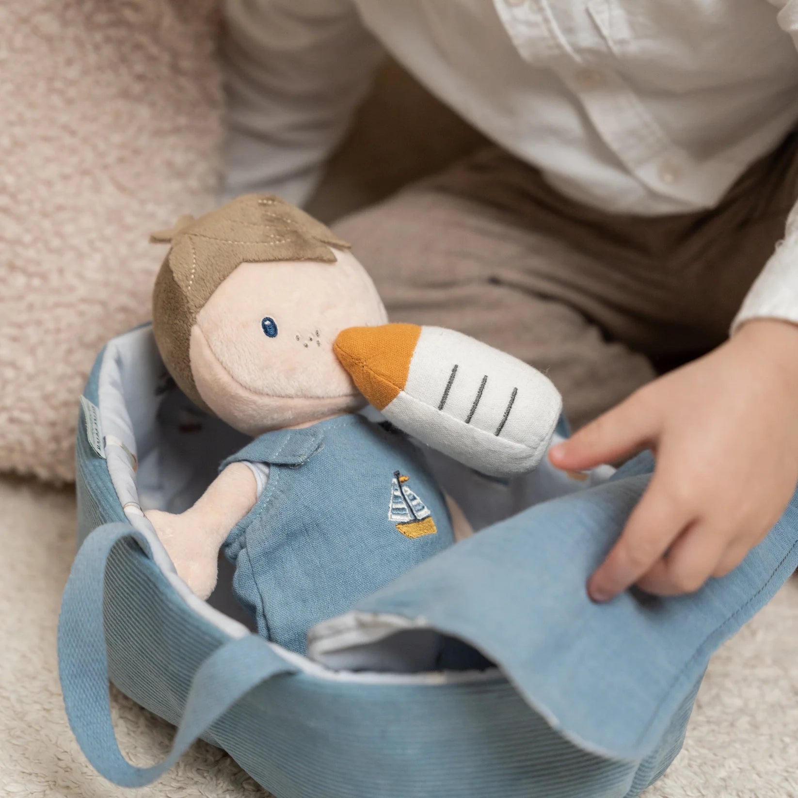 Buy Little Dutch Baby Doll Jim Set | for kids by Learning Bugs UK