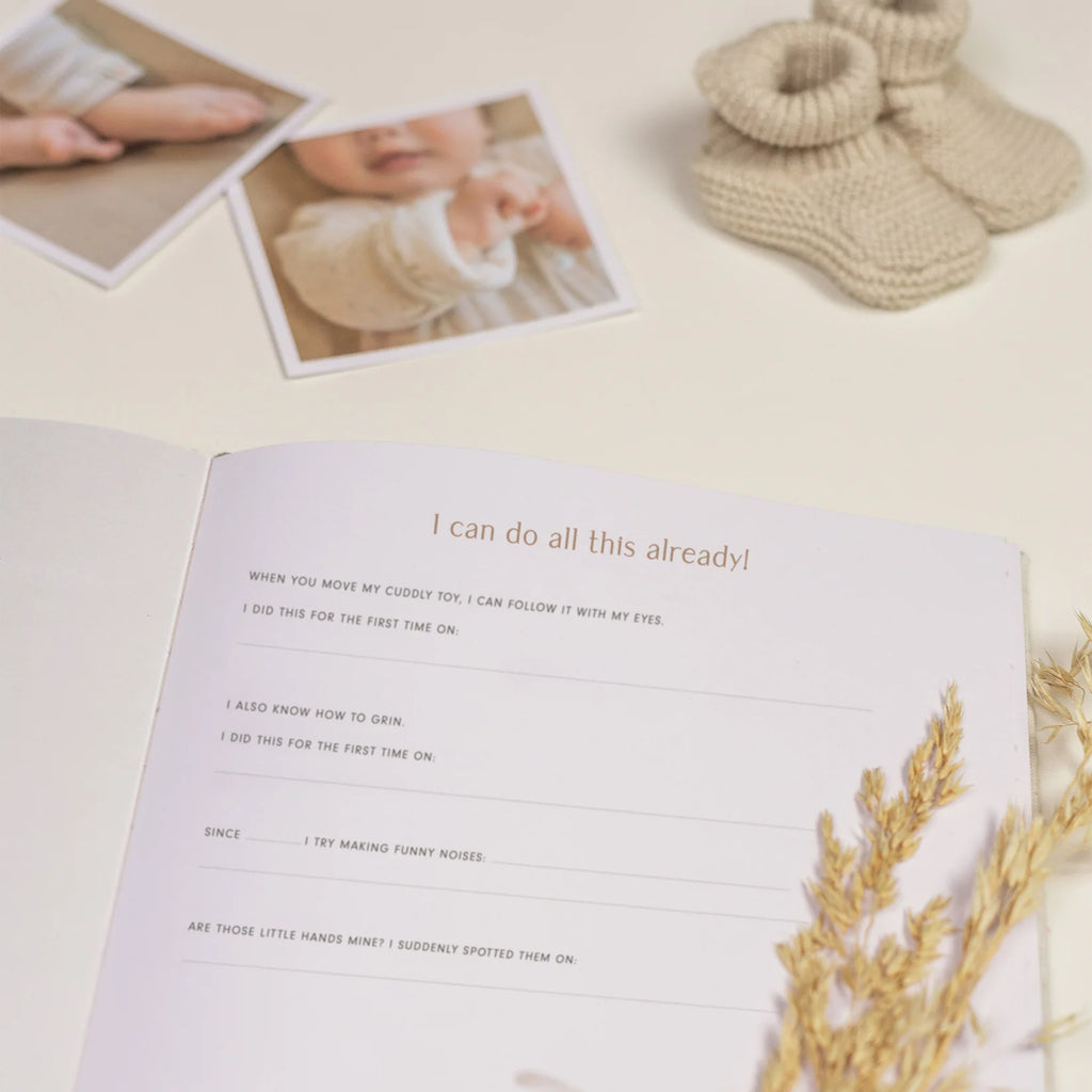 Little Dutch Baby First Year Book - Baby Bunny – for children, available at Learning Bugs UK