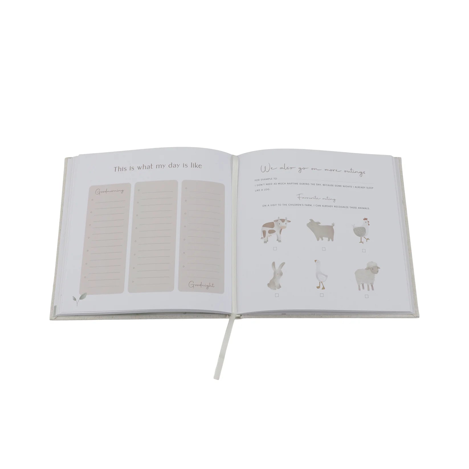 Little Dutch Baby First Year Book - Baby Bunny – for children, available at Learning Bugs UK