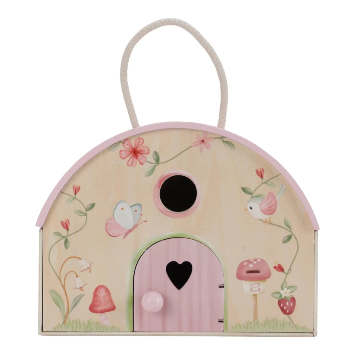 Little Dutch Portable Dolls House Fairy Garden – Doll House for children, available at Learning Bugs UK