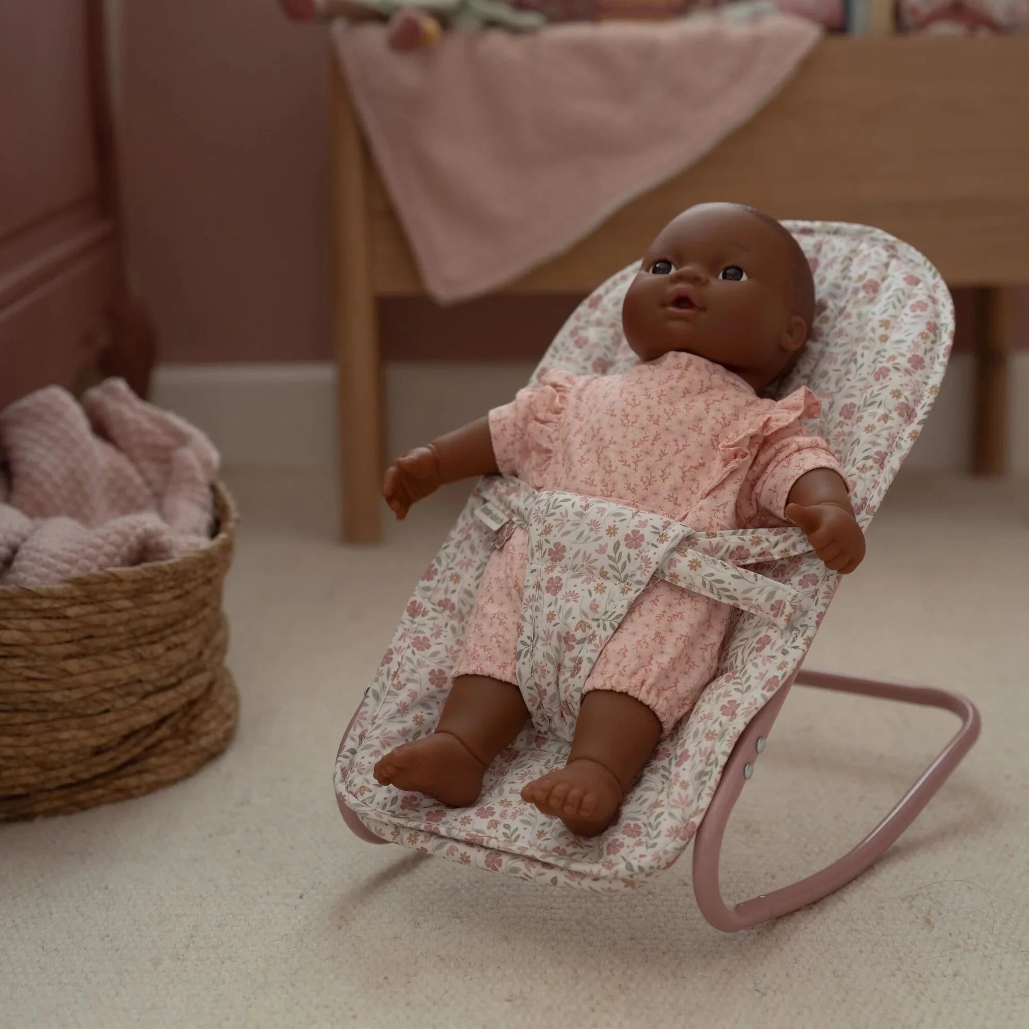 Buy Little Dutch Baby Doll Bouncer | for kids by Learning Bugs UK