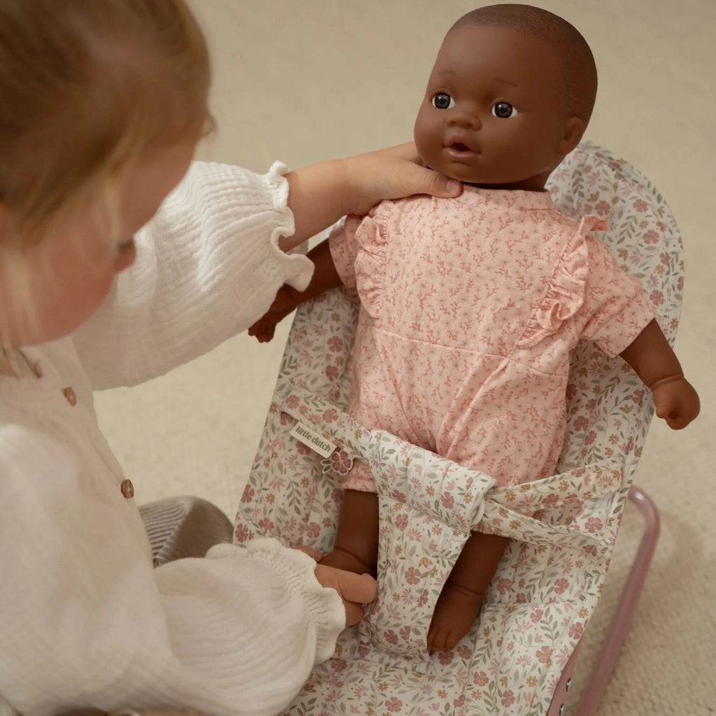 Buy Little Dutch Baby Doll Bouncer | for kids by Learning Bugs UK