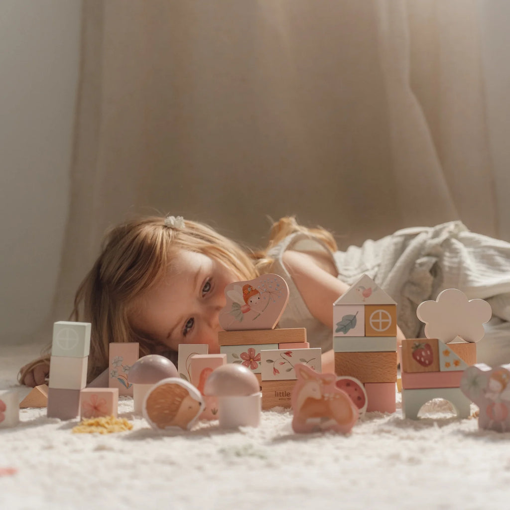 Buy Little Dutch Building Blocks - Fairy Garden | for kids by Learning Bugs UK