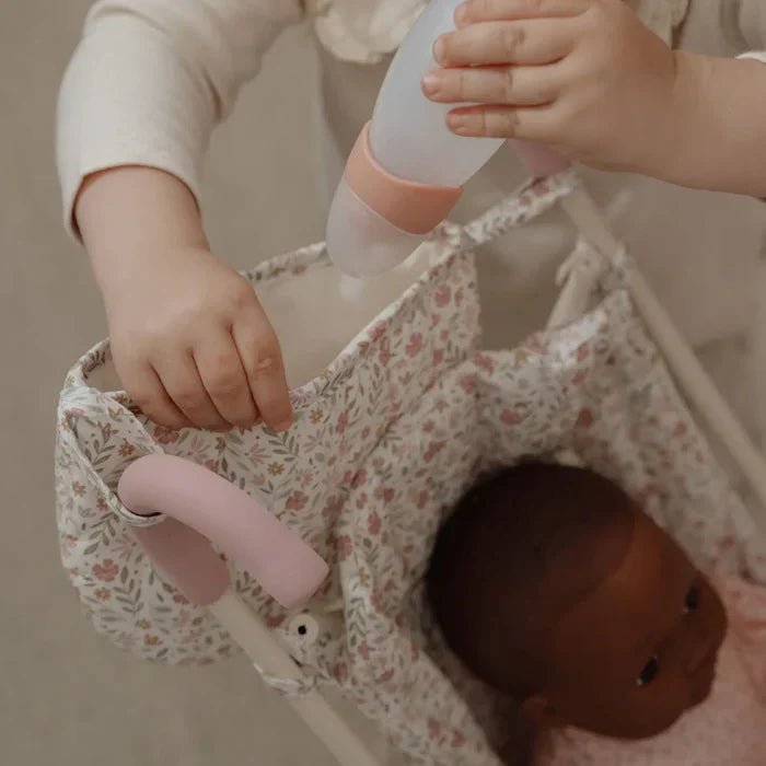 Buy Little Dutch Metal Doll Stroller - White | for kids by Learning Bugs UK