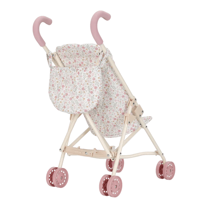 Buy Little Dutch Metal Doll Stroller - White | for kids by Learning Bugs UK