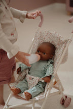 Buy Little Dutch Metal Doll Stroller - White | for kids by Learning Bugs UK