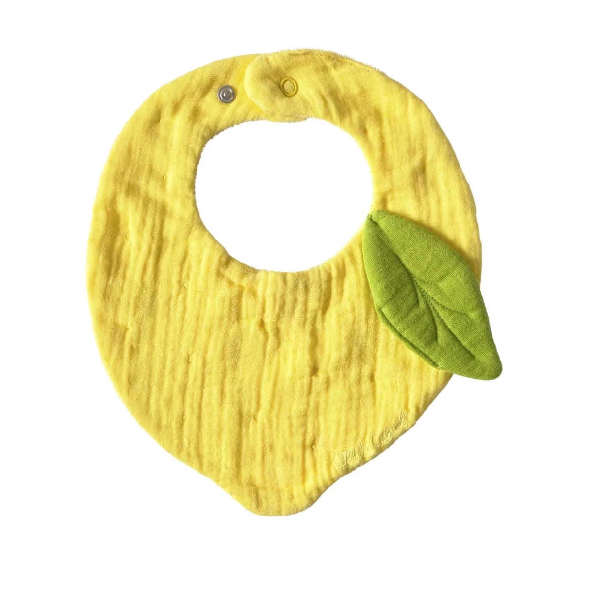 Oli&Carol Lou the Lemon Feeding Bib – Tableware & Cutlery for children, available at Learning Bugs UK