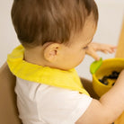 Oli&Carol Lou the Lemon Feeding Bib – Tableware & Cutlery for children, available at Learning Bugs UK
