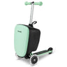 Micro Mini LED Suitcase Scooter - Mint – for children, available at Learning Bugs UK