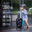 Micro Scooters Mini Micro LED Luggage – Suitcase Scooters for children, available at Learning Bugs UK