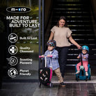 Micro Scooters Mini Micro LED Luggage – Suitcase Scooters for children, available at Learning Bugs UK