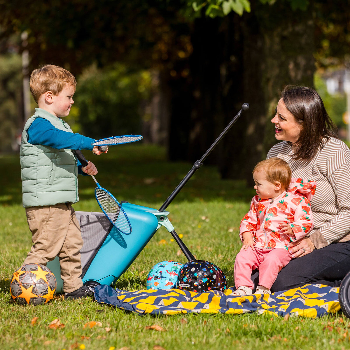 Micro Scooters Eazy Ride On Luggage – Suitcase Scooters for children, available at Learning Bugs UK
