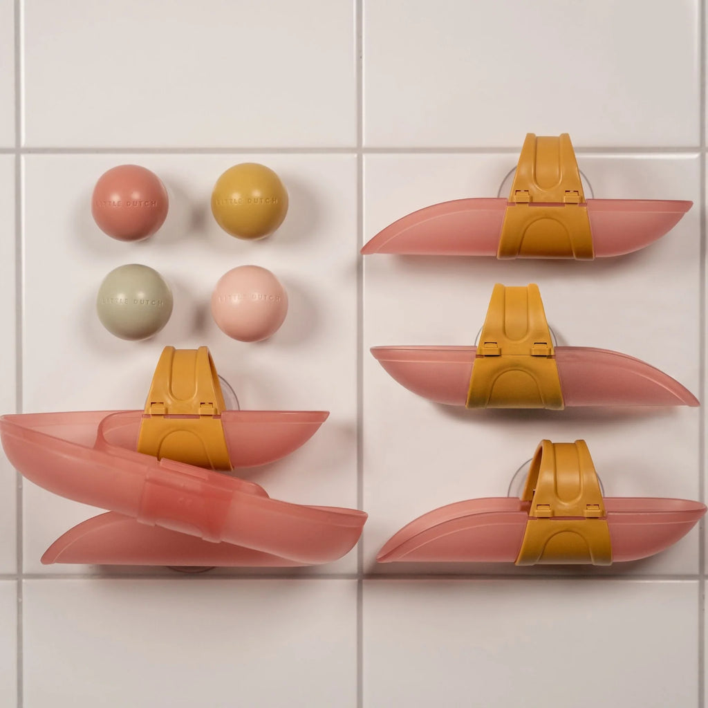 Buy Little Dutch Bath Ball Track - Pink | for kids by Learning Bugs UK