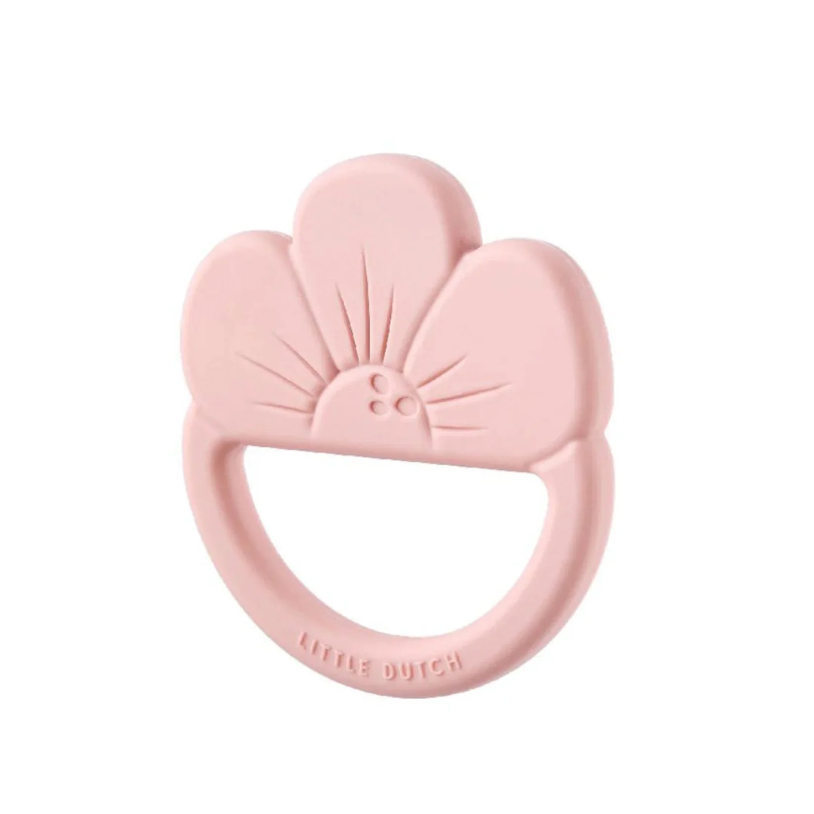 Little Dutch Silicone Teething Toy - Flower – for children, available at Learning Bugs UK