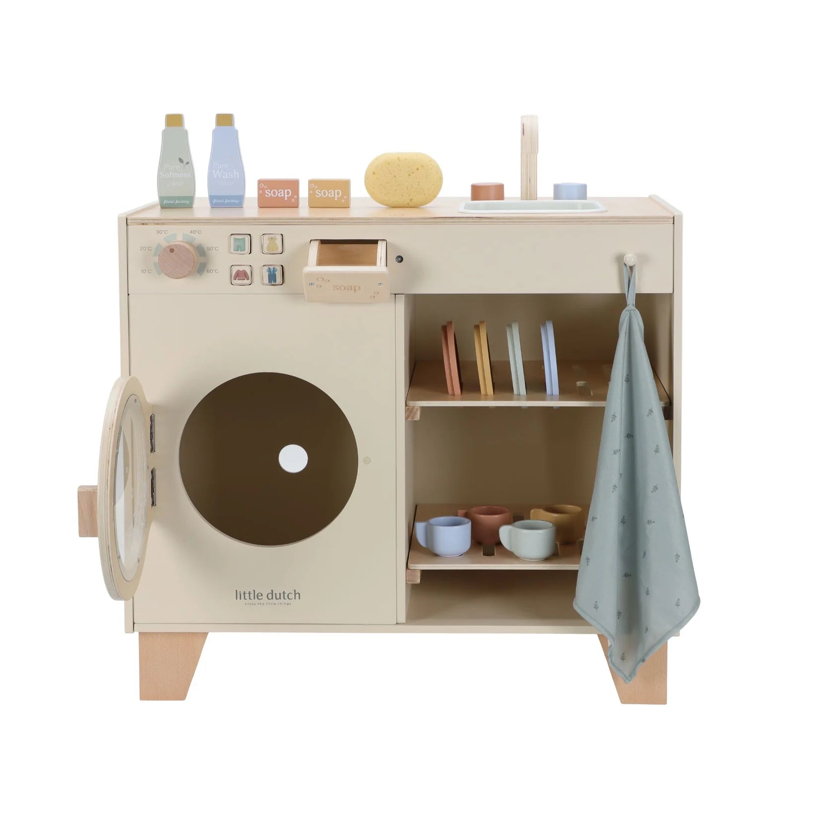 Little Dutch Wooden Washing Machine