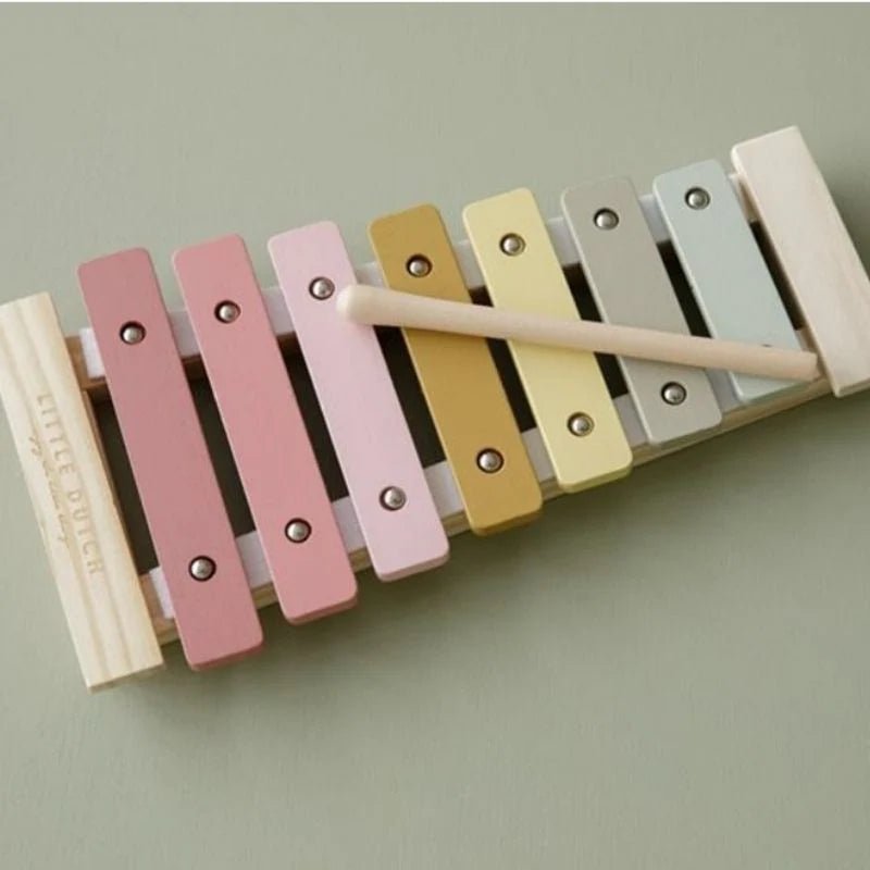 Little Dutch Xylophone - Pink by Little Dutch - Learning Bugs UK