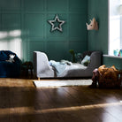 Obaby Lumi Velvet Toddler Bed - Grey