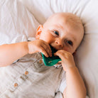 Oli & Carol Chlorophyll Leaf Teether – Baby Teethers for children, available at Learning Bugs UK