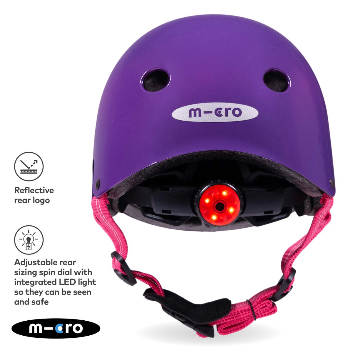 Micro Scooters Micro Printed Deluxe Helmet – Helmets for children, available at Learning Bugs UK