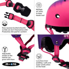 Micro Scooters Micro Printed Deluxe Helmet – Helmets for children, available at Learning Bugs UK