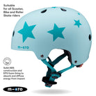 Micro Scooters Micro Printed Deluxe Helmet – Helmets for children, available at Learning Bugs UK