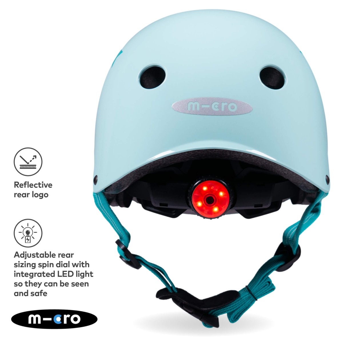 Micro Scooters Micro Printed Deluxe Helmet – Helmets for children, available at Learning Bugs UK