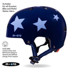Micro Scooters Micro Printed Deluxe Helmet – Helmets for children, available at Learning Bugs UK
